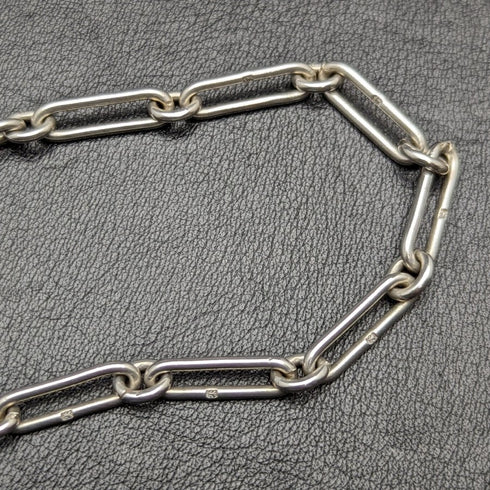 Around 1920 British Antique Pure Silver (925 Silver) Albert Chain 37g Medal Fob